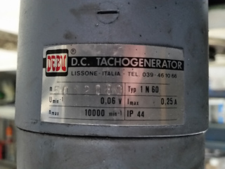 DEBU Tachy DC Tacho Techogenerator 1N60