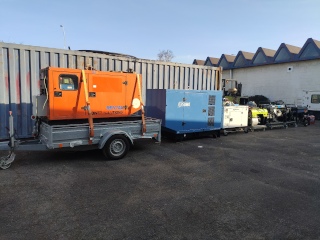 Large gamme de groupes électrogènes