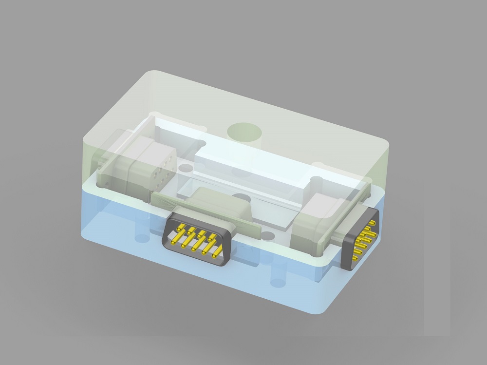 Connecteur DB9 Triple