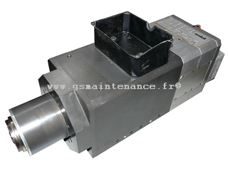 Spindle Moteur Broche Omlat Delta air à cône HSK63 22000 tr/min High speed Electrospindle