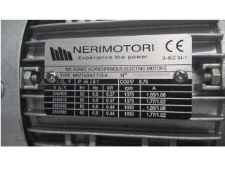 laque signalétique Moteur NeriMotori